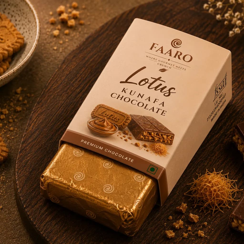 Lotus Kunafa Milk Chocolate (10g)