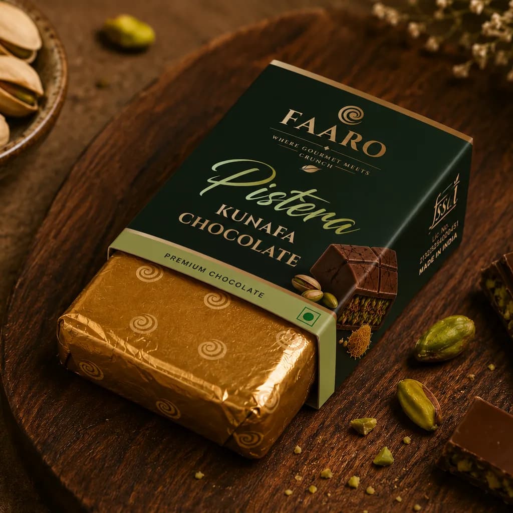 Pistachio Kunafa Milk Chocolate (10g)