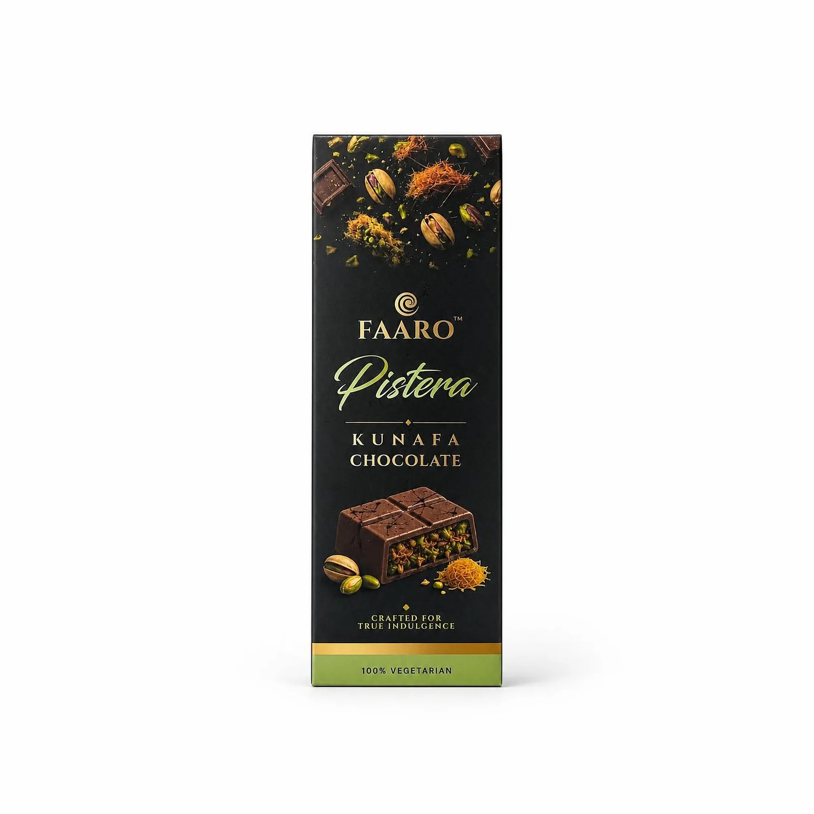 Pistachio Kunafa Milk Chocolate — front of pack
