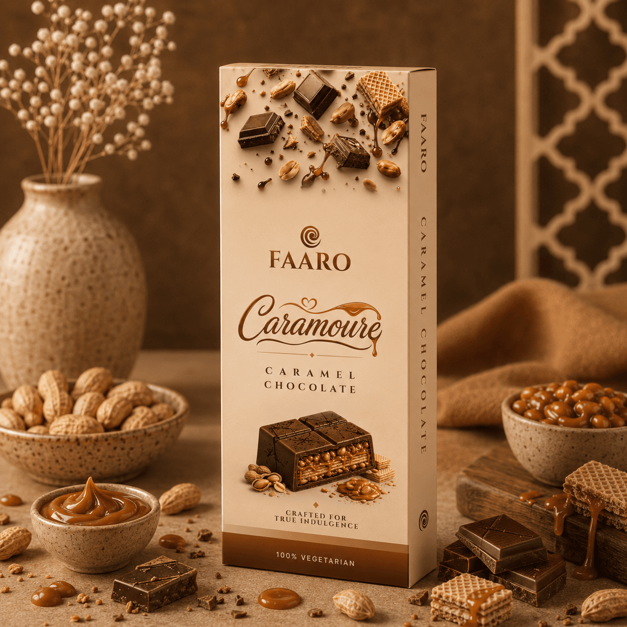 Wafer & Caramel Peanut Chocolate